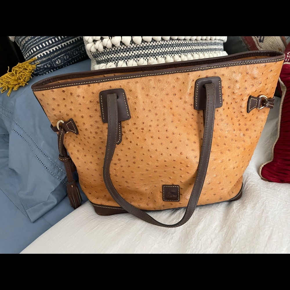 Dooney and Bourke Ostrich Tote